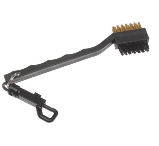 Golf Club Cleaning Brush - Double-Sided with Copper/PP Bristles