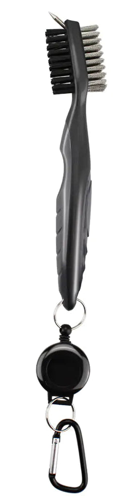 Golf Club Brush - 2-Sided Groove Cleaner Kit