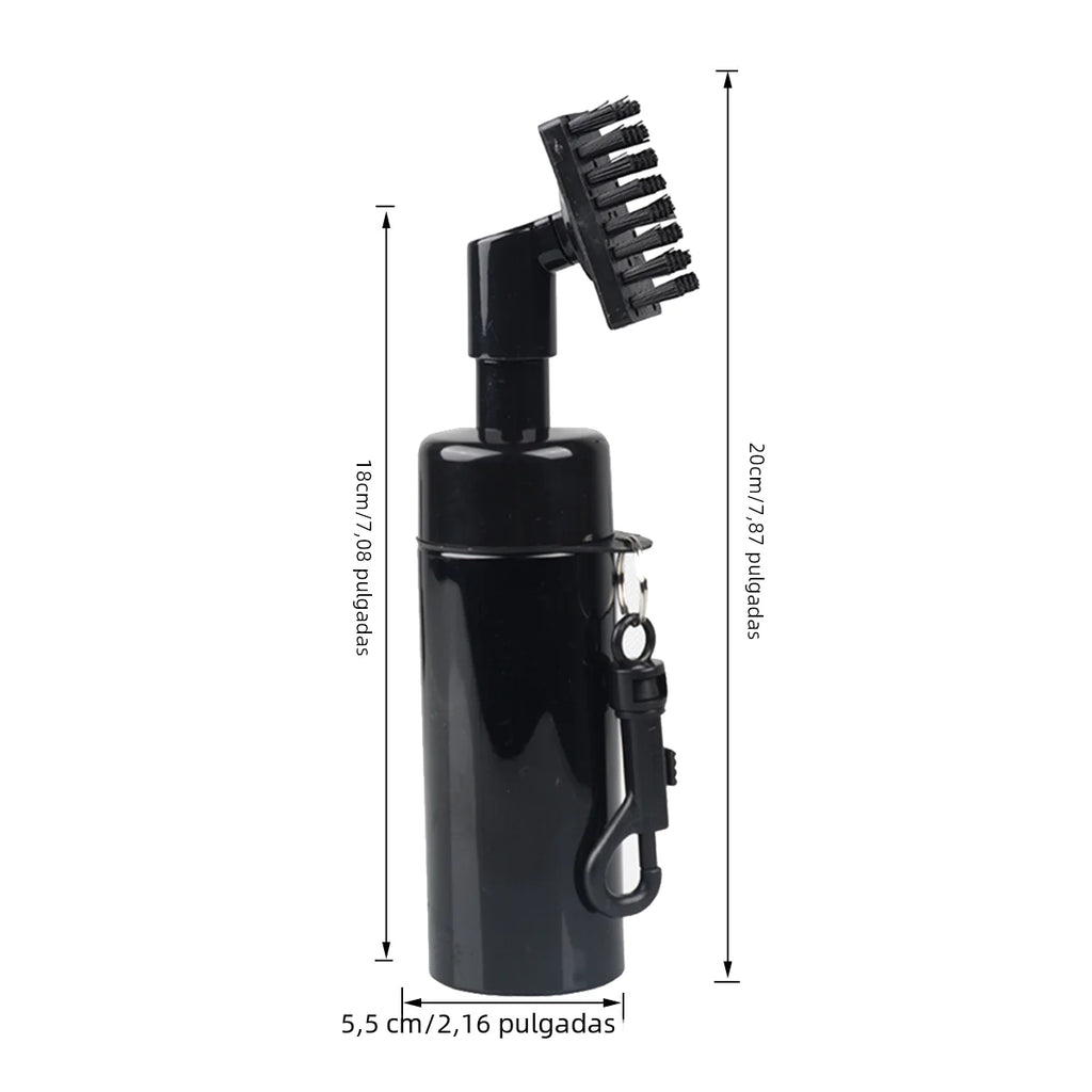 Golf Club Cleaning Brush with Water Sprayer Attachment